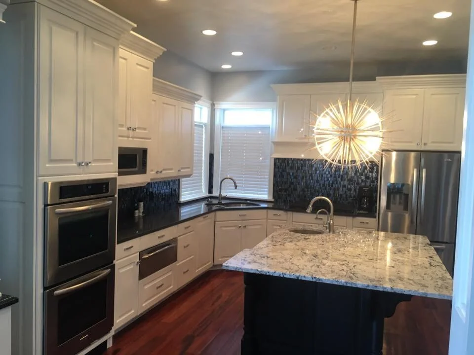Granite and quartz countertop project near Draper, Utah