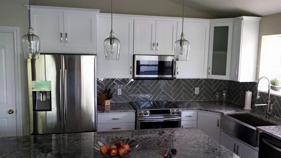 Granite and quartz countertop project near West Valley City, Utah